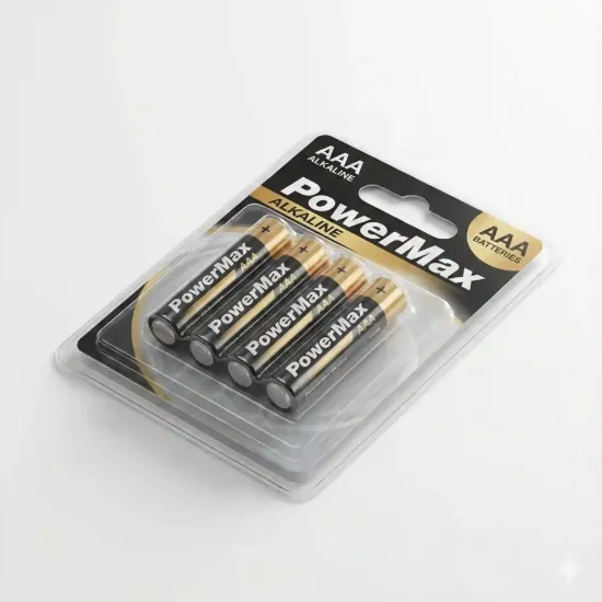 Pil AAA (İnce 4'lü) resmi