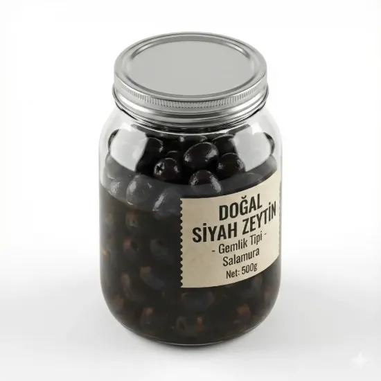 Siyah Zeytin (Kavanoz) resmi