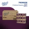 Selpak Professional Extra Z Katlama Dispenser Havlu 21,5 x 24 cm 200 Yaprak - 12'li resmi