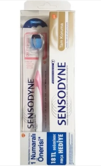 SENSODYENE TAM KORUMA 75 ML+DİŞ FIRÇASI resmi