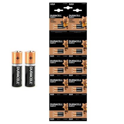 Duracell AA Kalem Pil, 20 Li Paket resmi